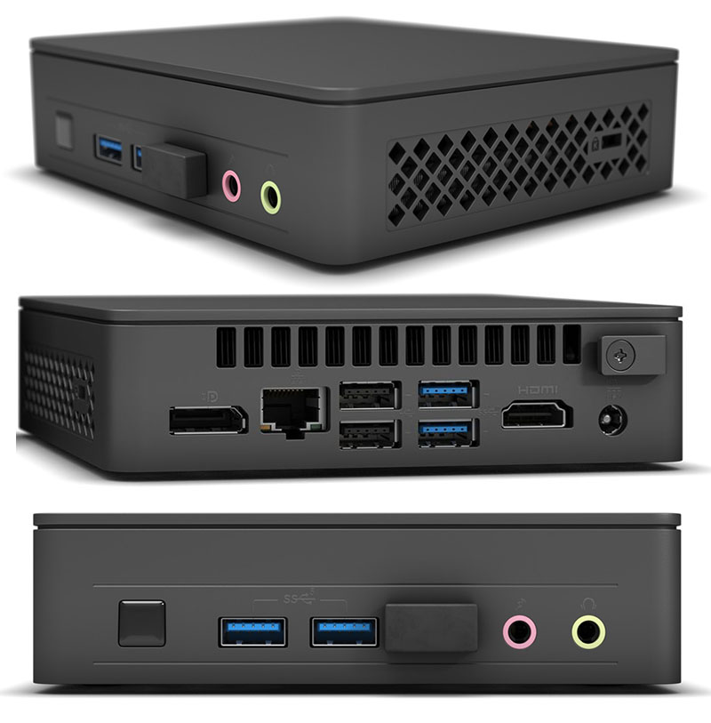 ASUS NUC11ATKC20RA2 (Intel Celeron N4505, up to 2.9GHz, 4GB RAM, 64GB eMMC, <b>Win 11</b>)