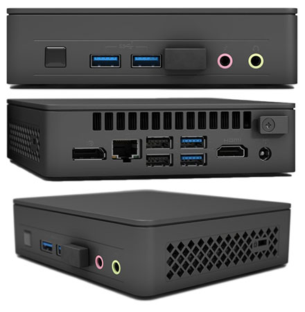 Intel NUC11ATKC4 (Intel Celeron N5105 2,90GHz, 1x HDMI, 1x dP, 6x USB, 1x <b>M.2</b>)